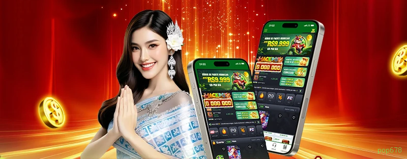 App pop678 para Android e iOS - download grátis
