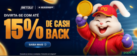 Cashback VIP pop678 - reembolso semanal